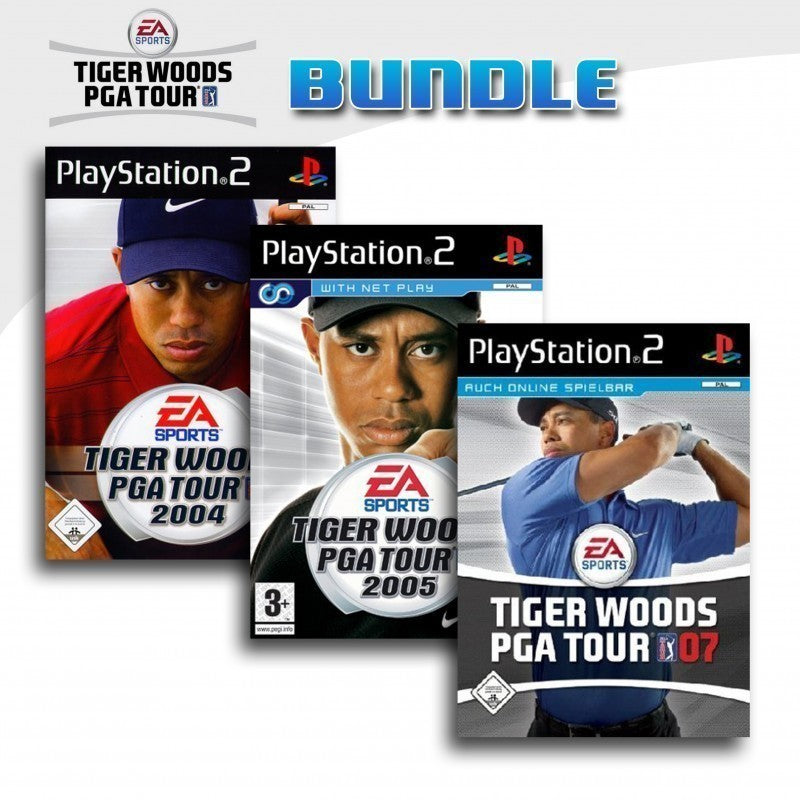 Tiger Woods PGA Tour 3er Pack 17