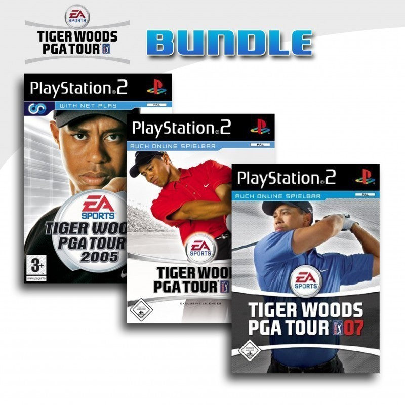 Tiger Woods PGA Tour 3er Pack 19