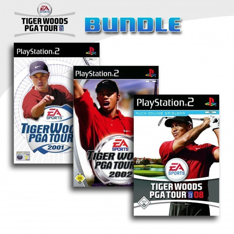 Tiger Woods PGA Tour 3er Pack 6