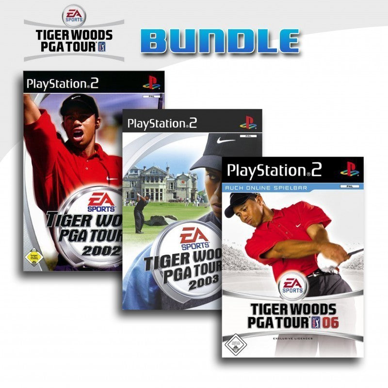 Tiger Woods PGA Tour 3er Pack 9