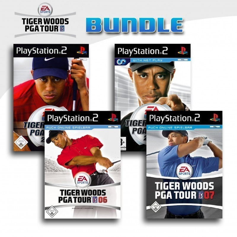 Tiger Woods PGA Tour 4er Pack 13