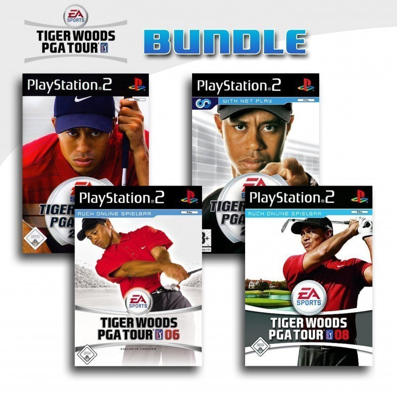 Tiger Woods PGA Tour 4er Pack 14