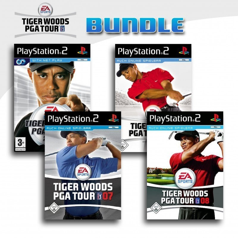 Tiger Woods PGA Tour 4er Pack 15