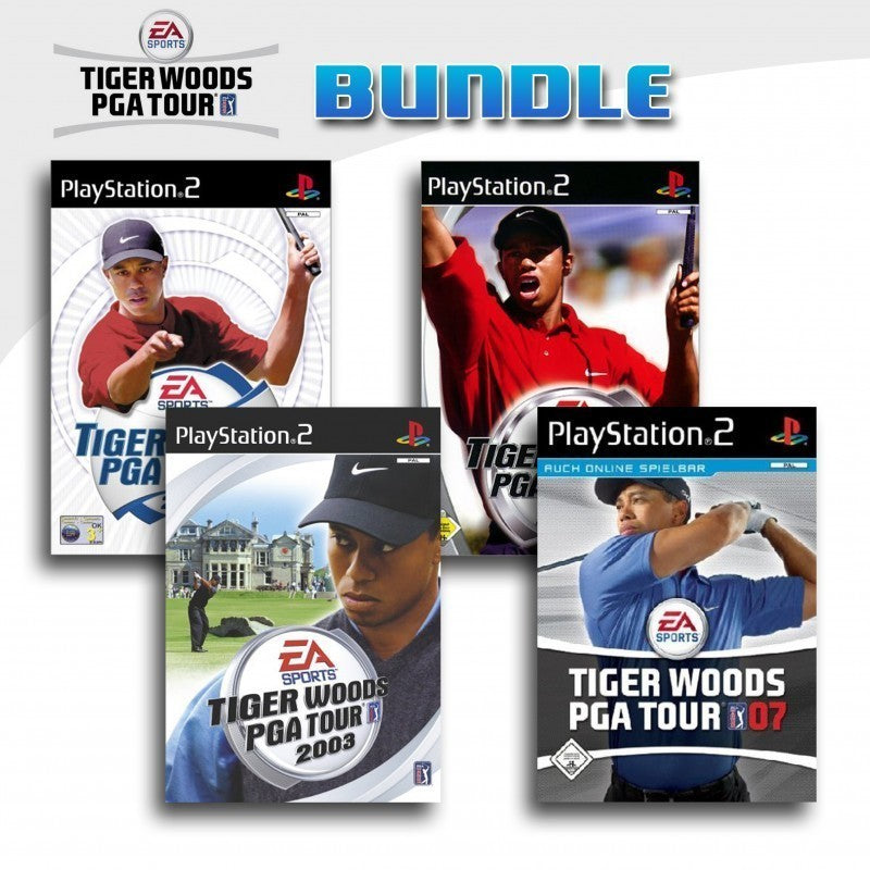 Tiger Woods PGA Tour 4er Pack 4