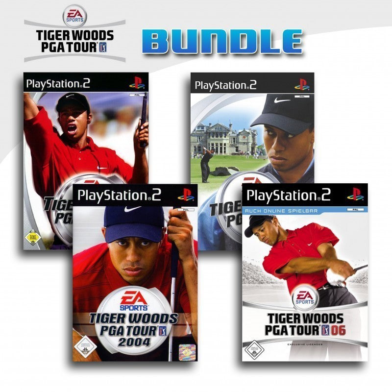 Tiger Woods PGA Tour 4er Pack 7
