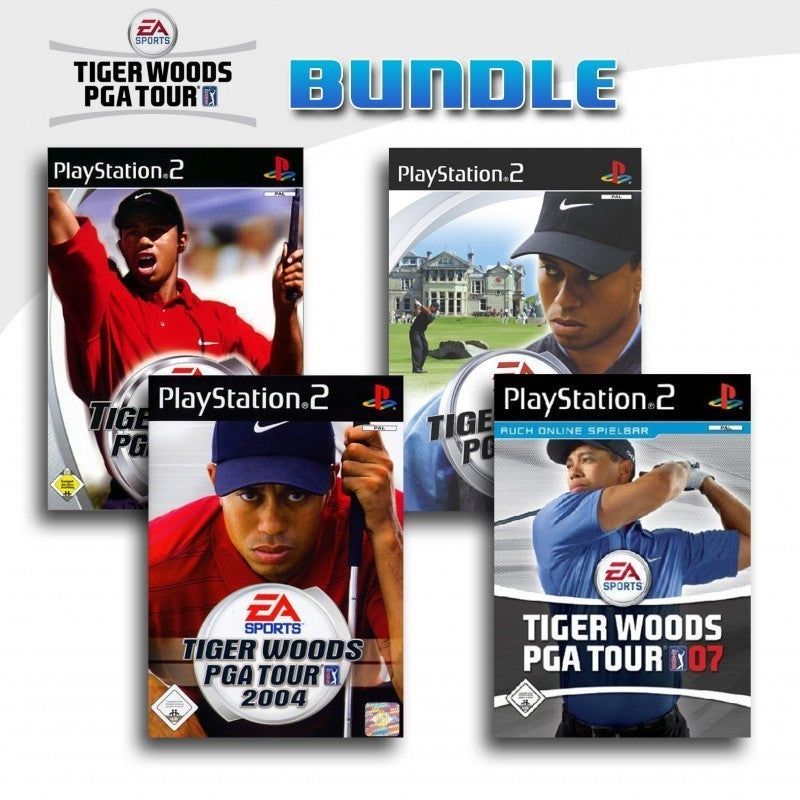 Tiger Woods PGA Tour 4er Pack 8