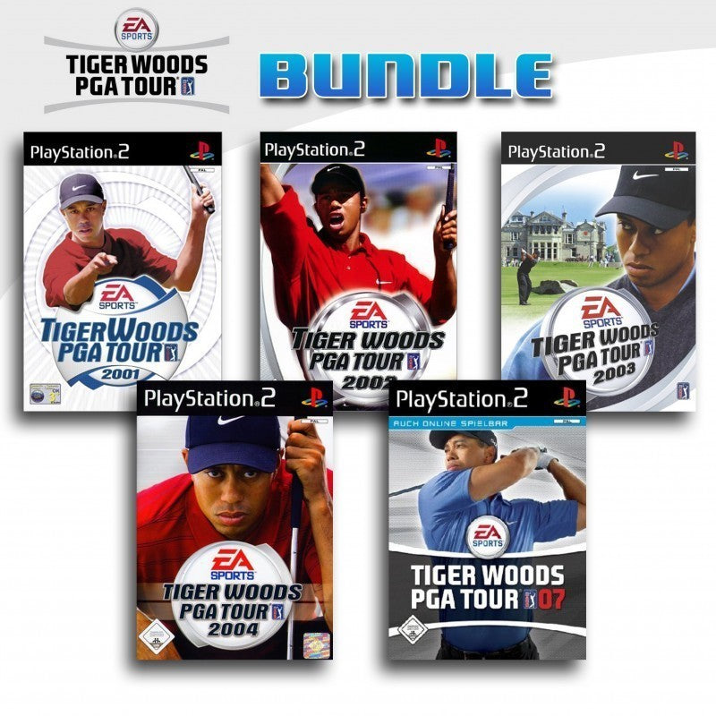 Tiger Woods PGA Tour 5er Pack 3