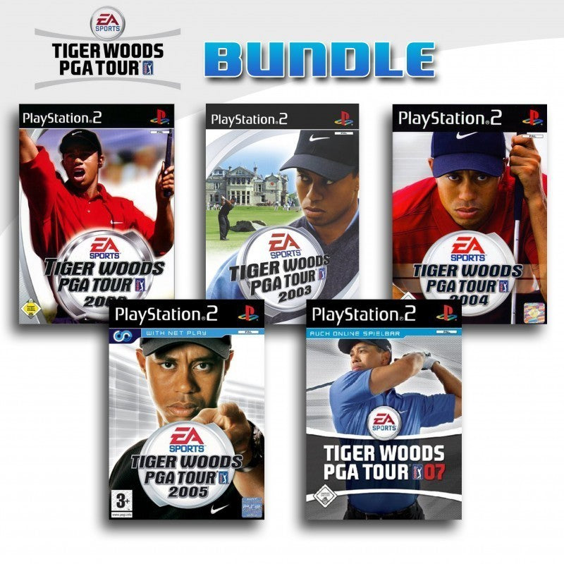 Tiger Woods PGA Tour 5er Pack 6