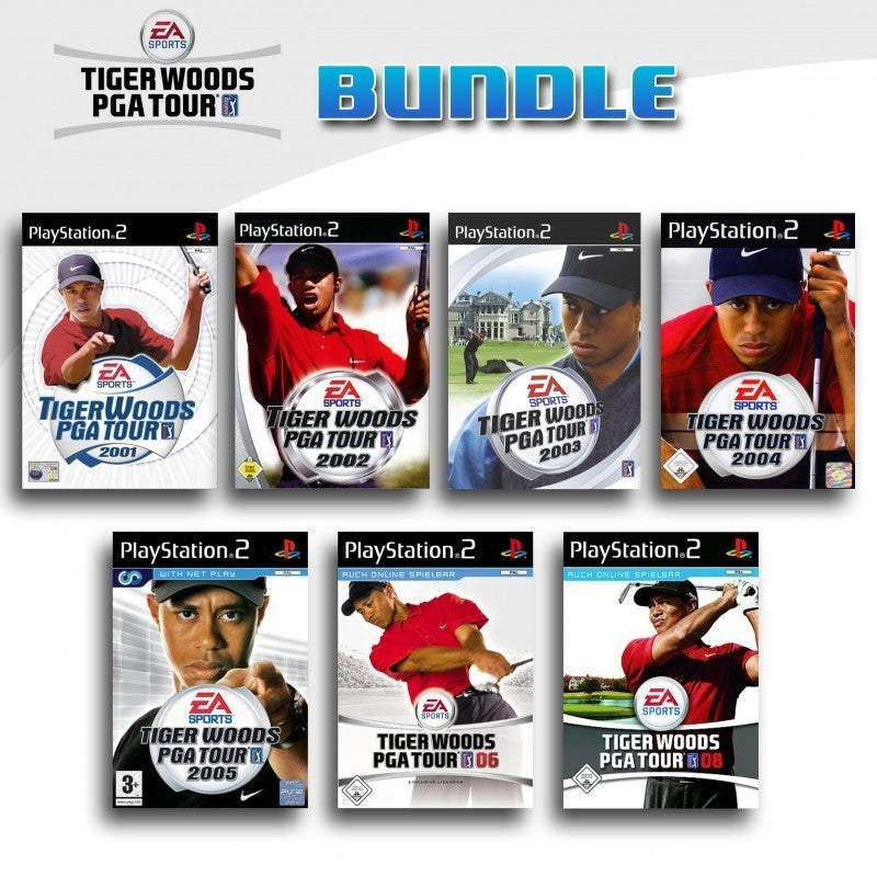 Tiger Woods PGA Tour 7er Pack 2