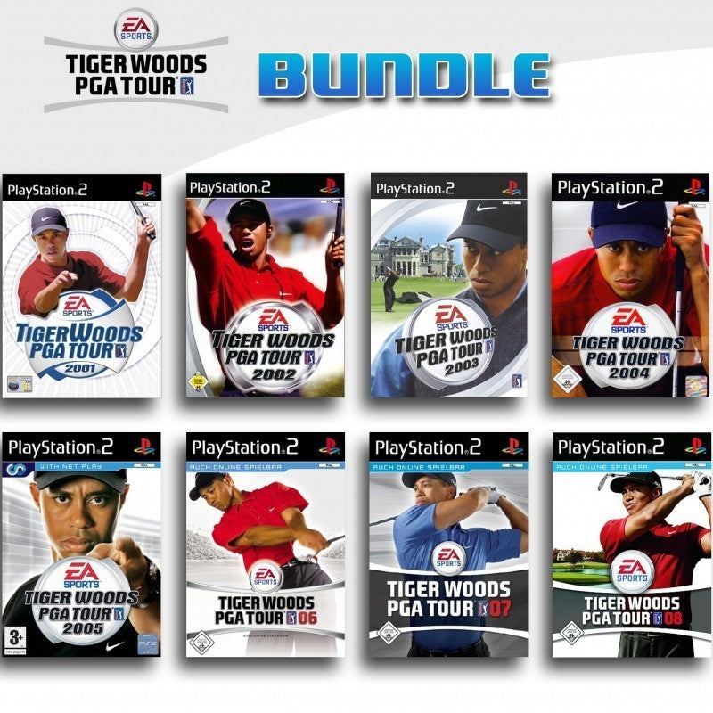 Tiger Woods PGA Tour 8er Pack 1