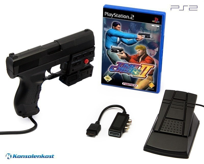Time Crisis 2 + Laser Blaster Lightgun + Laserpointer