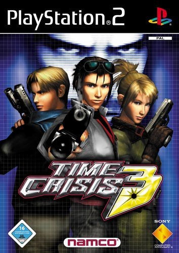Time Crisis 3 + 2 x Laser Blaster Lightgun + Laserpointer