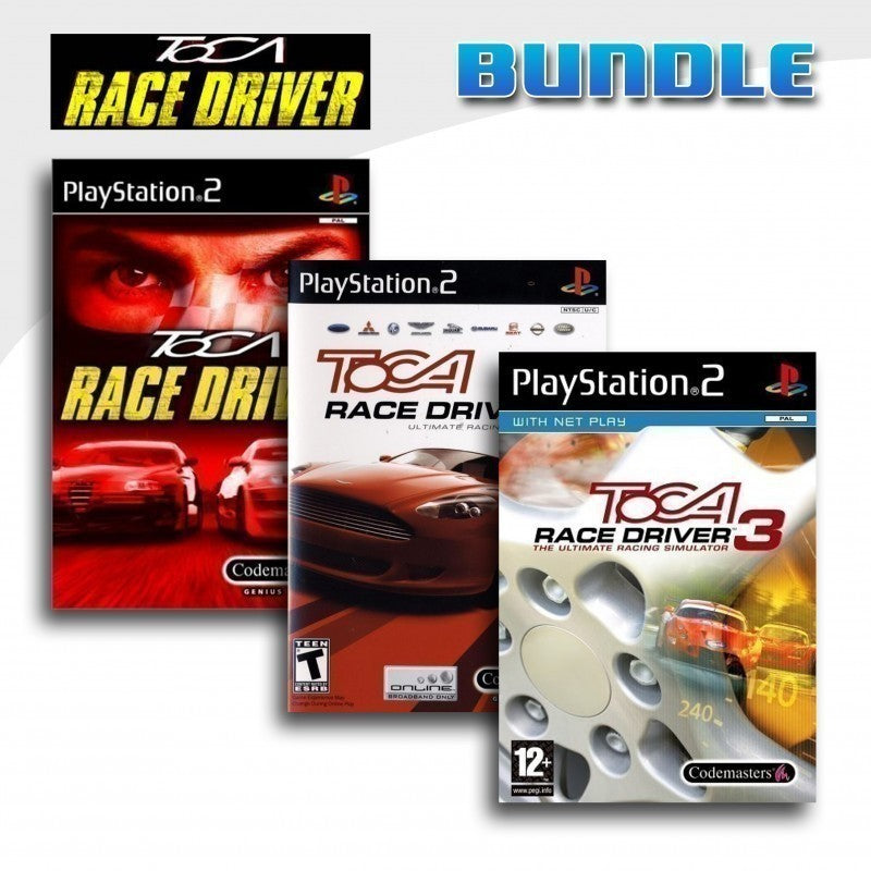 TOCA Race Driver + TOCA Race Driver 2 + TOCA Race Driver 3