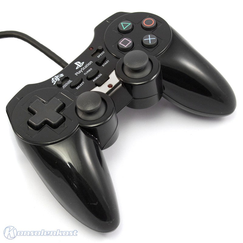 Wired Controller / Pad mit Turbo & Analog Control & Speed schwarz Analog Rensya Pad [Fujiwork]