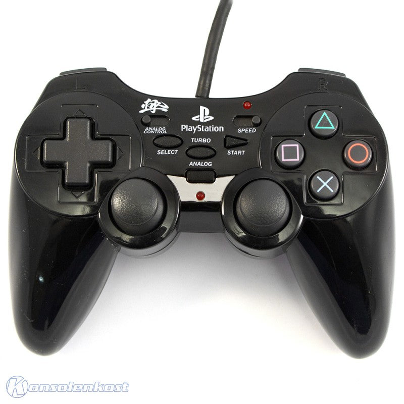 Wired Controller / Pad mit Turbo & Analog Control & Speed schwarz Analog Rensya Pad [Fujiwork]
