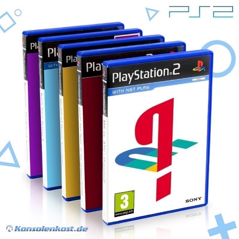 Wundertüte: 5 Original PS2 Spiele