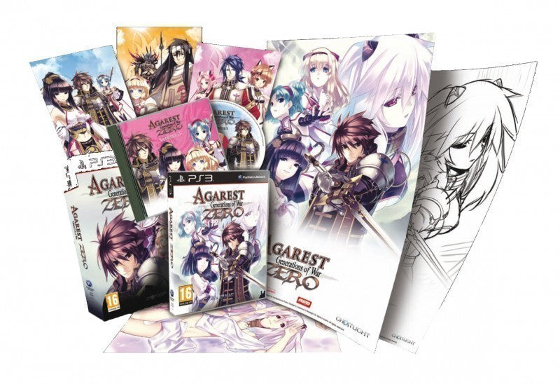 Agarest: Generations of War Zero / Record of Agarest War Zero Collector's Edition — Big Box