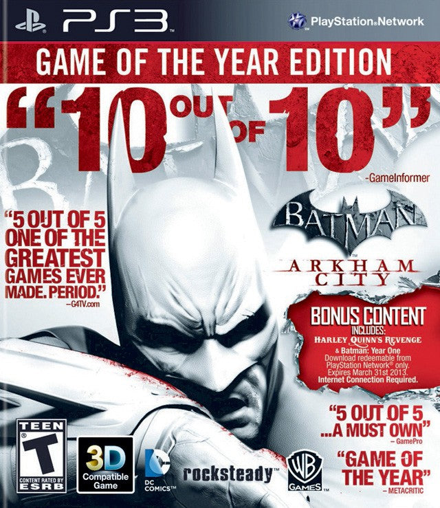Batman: Arkham City (US) — Game of the Year Edition