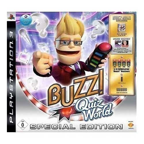 BUZZ!: Quiz World + Buzzer (DE) — Special Edition
