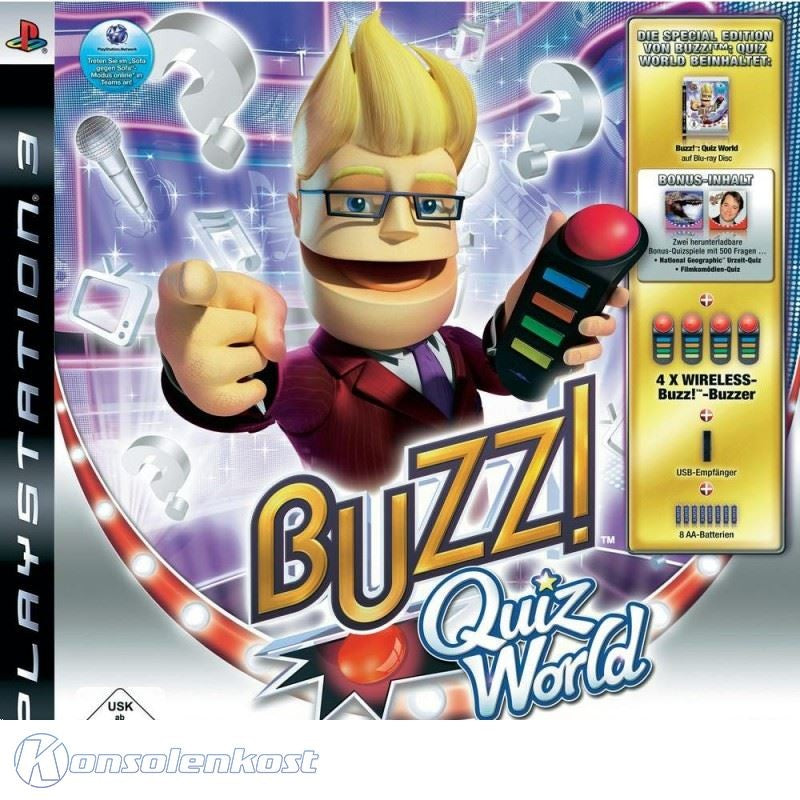 BUZZ!: Quiz World (DE) — Special Edition