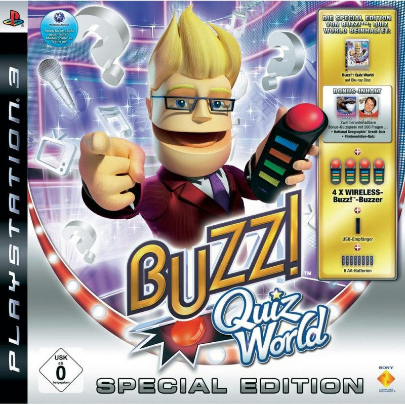 BUZZ!: Quiz World (DE) — Special Edition