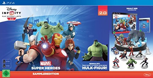 SA 2148: Disney Infinity 2.0: Starter Set Marvel Super Heroes (DE) — Collector's Edition