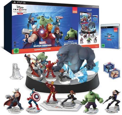 SA 2148: Disney Infinity 2.0: Starter Set Marvel Super Heroes (DE) — Collector's Edition
