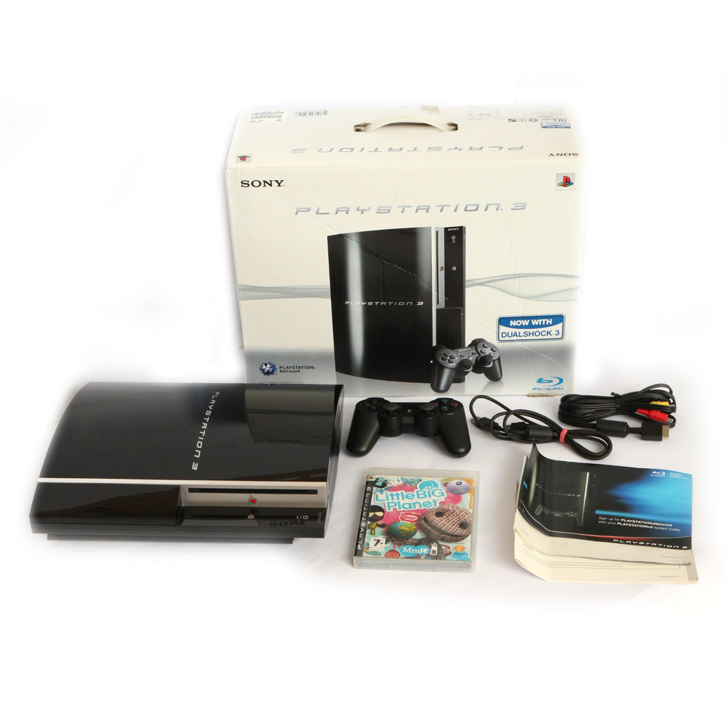 Konsole FAT 80GB + Little Big Planet + Original Controller