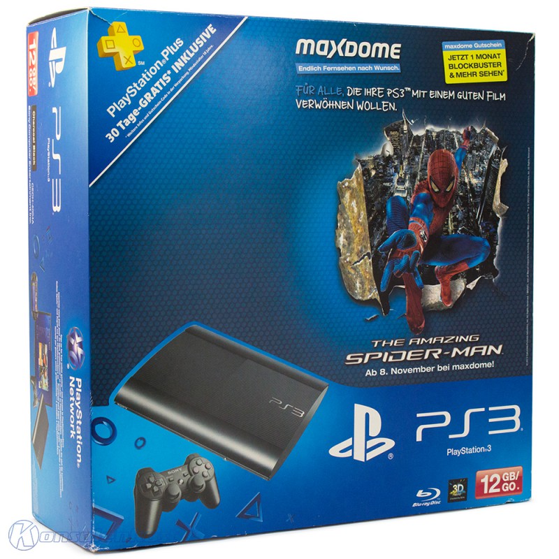 Konsole Super Slim 250GB + Original Controller