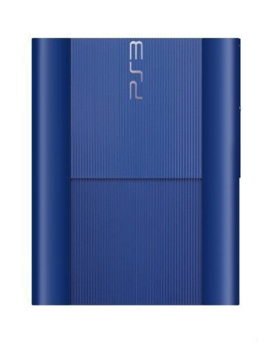 Konsole Super Slim 500GB blau + 2 Original Controller