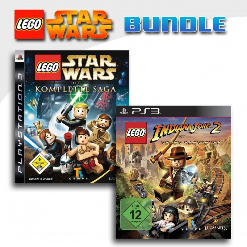 LEGO Star Wars: Die komplette Saga + LEGO Indiana Jones 2 (DE)