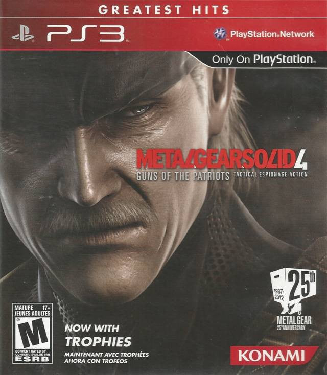 Metal Gear Solid 4: Guns of the Patriot (US) — Greatest Hits