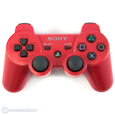 Original DualShock 3 Wireless Controller — Metallic-Rot