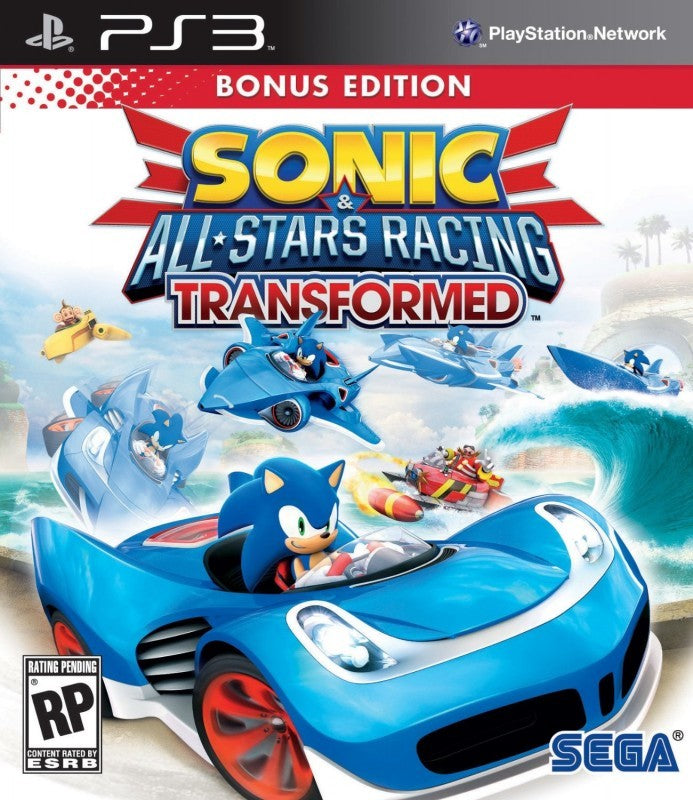 Sonic & All-Stars Racing: Transformed Bonus Edition (US) — Bonus Edition