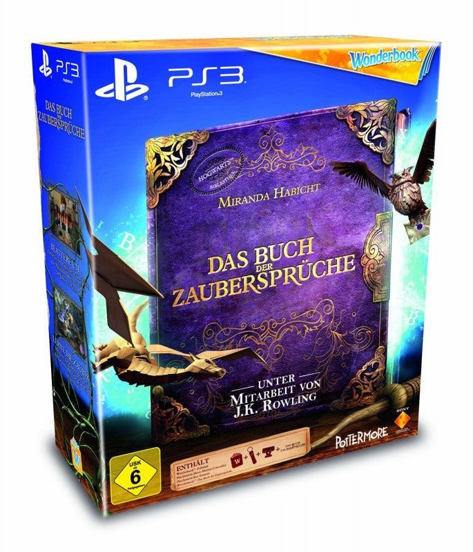 Wonderbook: Buch der Zaubersprüche + Move Controller + Kamera + Buch (DE)
