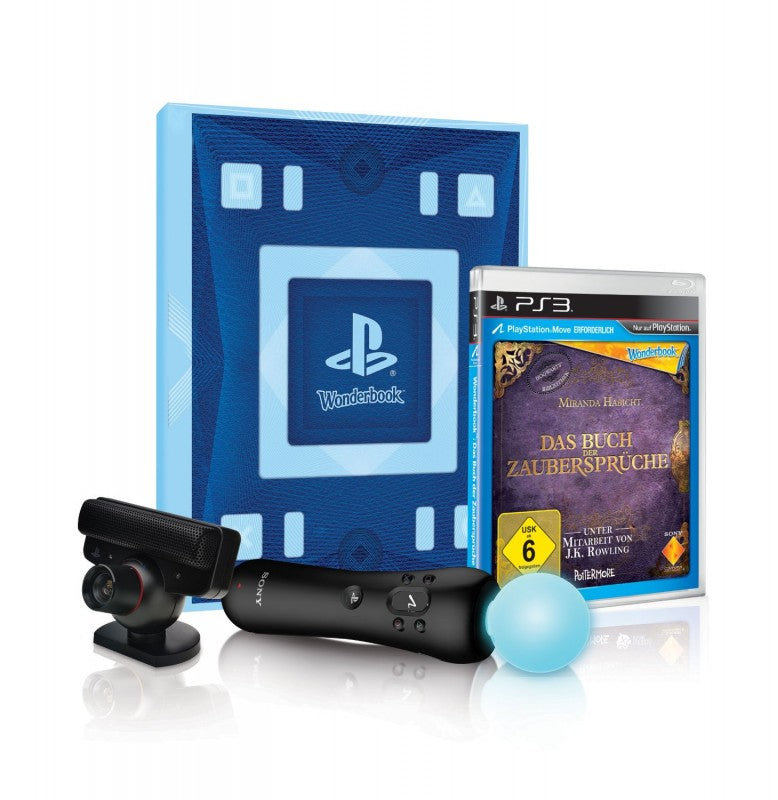 Wonderbook: Buch der Zaubersprüche + Move Controller + Kamera + Buch (DE)