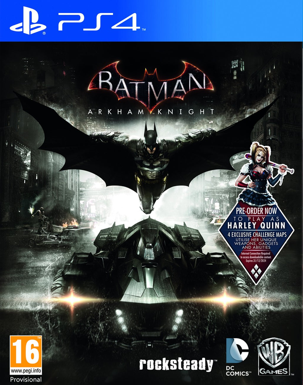 Batman: Arkham Knight + Harley Quinn DLC (GB)