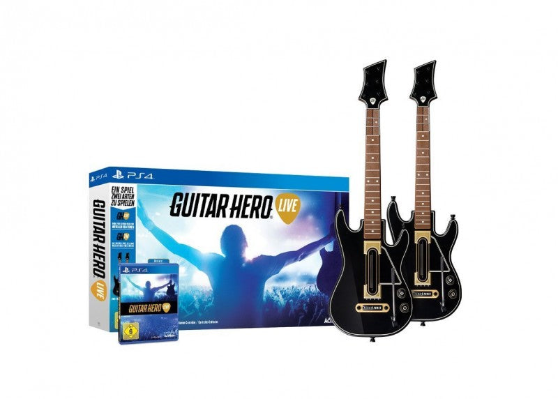 Guitar Hero: Live + 2 Gitarren (DE)
