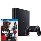 Konsole Slim 1TB schwarz + Mafia III + Original Controller