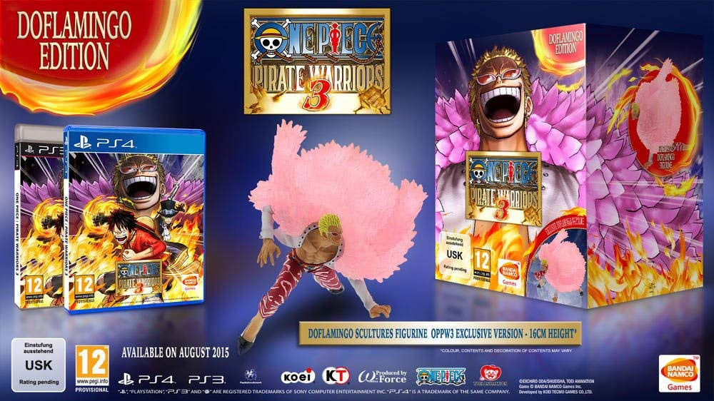 One Piece: Pirate Warrios 3 Doflamingo Edition + Figur