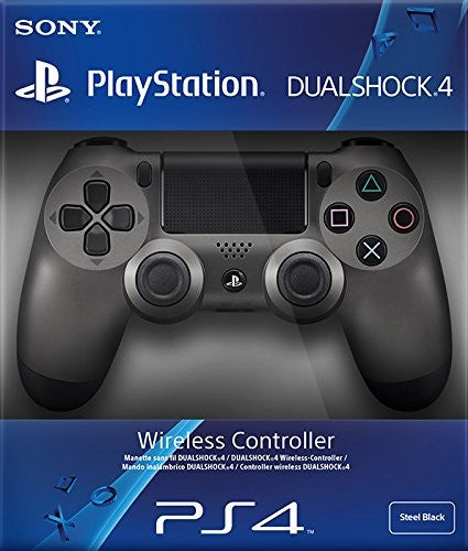 Original Wireless DualShock 4 Controller — Steel Black-Grau