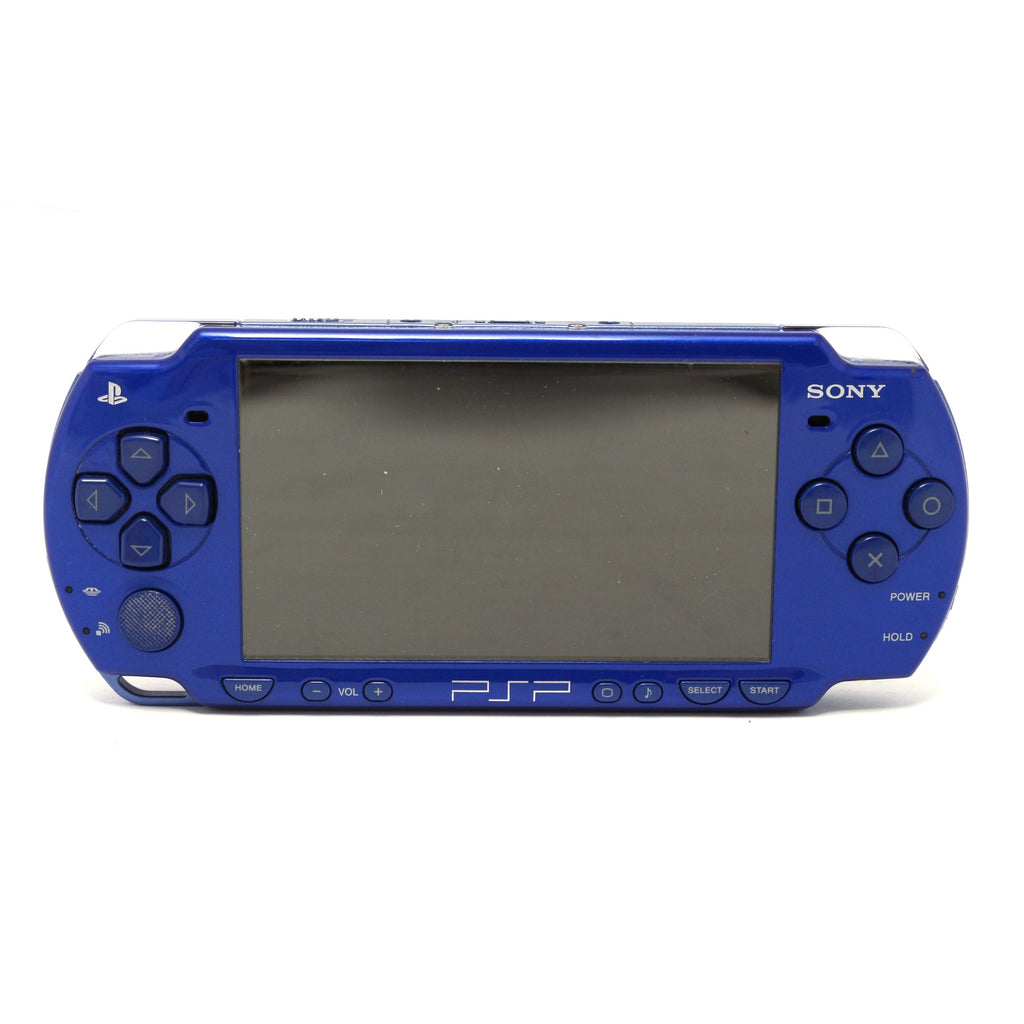 Konsole Slim & Lite 2000er Metallic Blue / blau + Netzteil