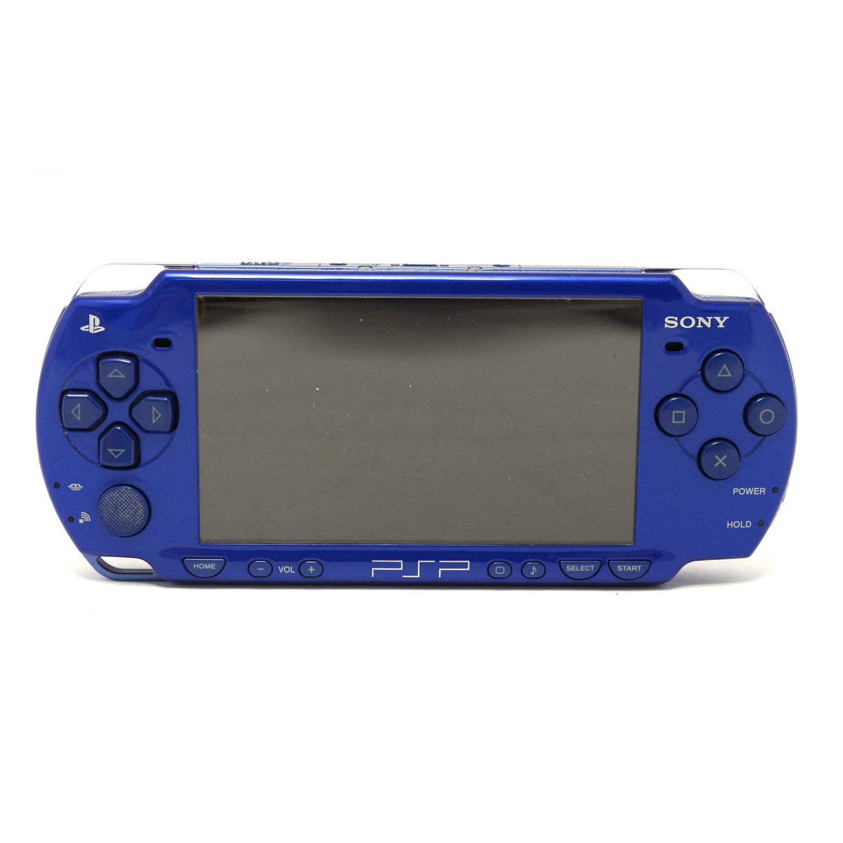 Konsole Slim & Lite 2000er Metallic Blue / blau + Netzteil