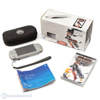 Konsole Slim & Lite 2004 Tekken: Dark Resurrection Edition Ice Silver / silber + Spiel + Netzteil