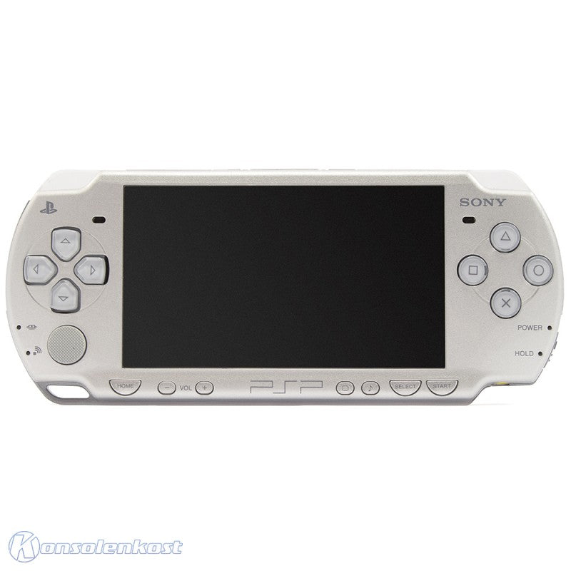 Konsole Slim & Lite 2004 Tekken: Dark Resurrection Edition Ice Silver / silber + Spiel + Netzteil