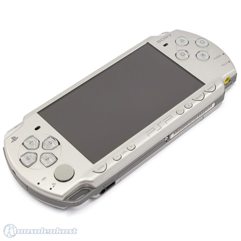 Konsole Slim & Lite 2004 Tekken: Dark Resurrection Edition Ice Silver / silber + Spiel + Netzteil