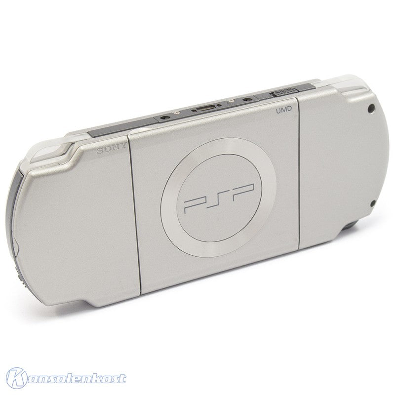 Konsole Slim & Lite 2004 Tekken: Dark Resurrection Edition Ice Silver / silber + Spiel + Netzteil
