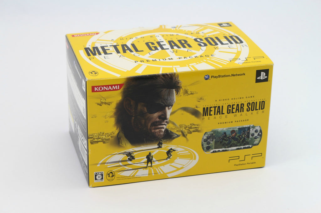 Konsole Slim & Lite 3000er Metal Gear Solid Peace Walker Edition Camouflage Premium Package + Netzteil