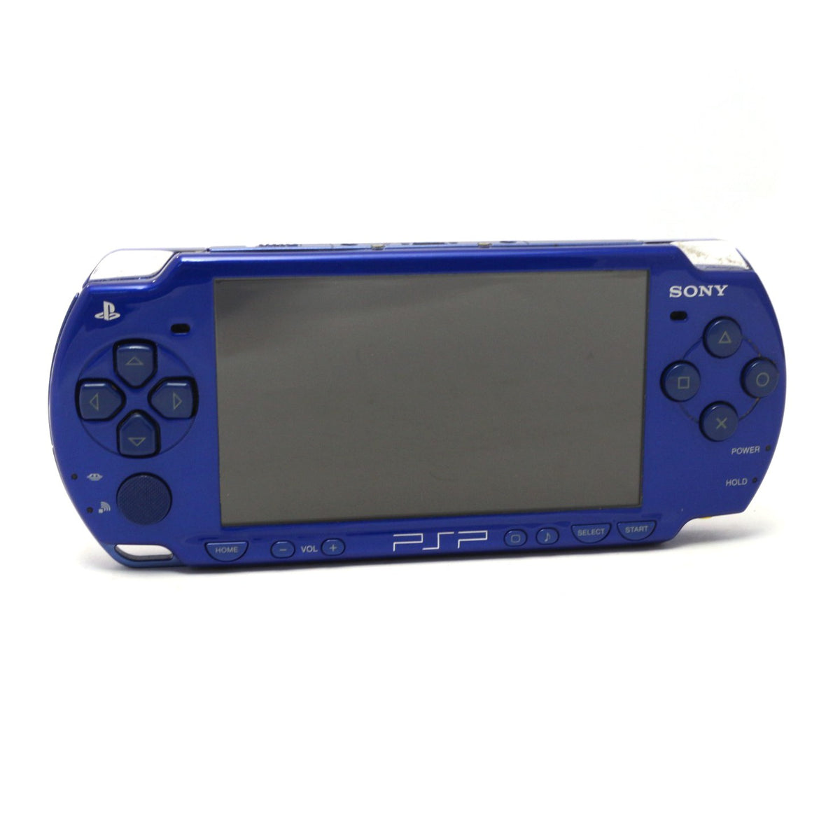 Konsole Slim & Lite 2000er Metallic Blue / blau + Netzteil