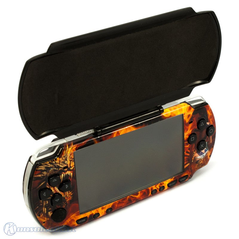 Konsole Slim & Lite 2000er Custom Monster Hunter Case Design + Netzteil